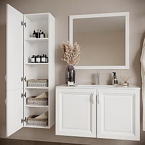 Dulap penal Supraten Anjou Alb Stanga