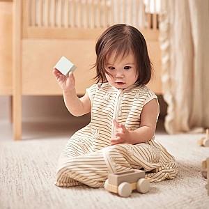 Sac de dormit Jollein Muslin Miffy Stripe Biscuit