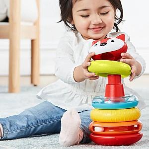  Skip Hop Explore & More Vulpita cu inele colorate