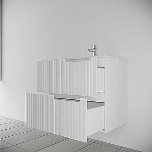 Dulap sub lavoar Supraten Bordo 60 (60E) Alb