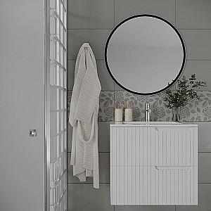 Dulap sub lavoar Supraten Bordo 60 (60E) Alb