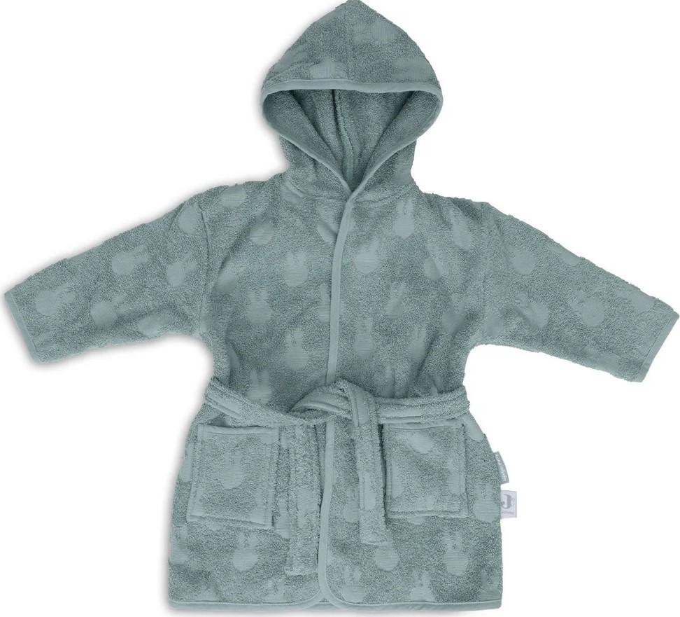 Halat de baie Jollein Miffy Jacquard Sea Green (3-4 ani)