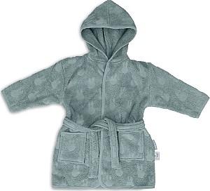 Halat de baie Jollein Miffy Jacquard Sea Green (3-4 ani)