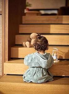 Halat de baie Jollein Miffy Jacquard Sea Green (3-4 ani)