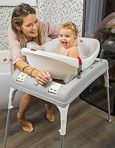 Cadita de dus Ok Baby Onda White