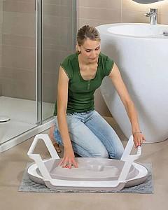 Cadita de dus Ok Baby Onda Slim White