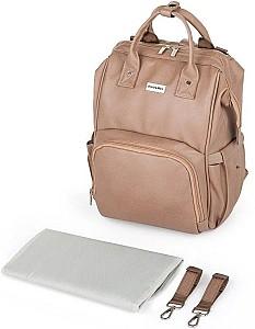 Genta pentru mamici Petite&Mars Jasper Camel Beige