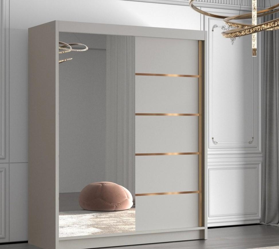 Dulap-cupe Space Meble Flavio III 150x200x58 Cașmir (Bej)