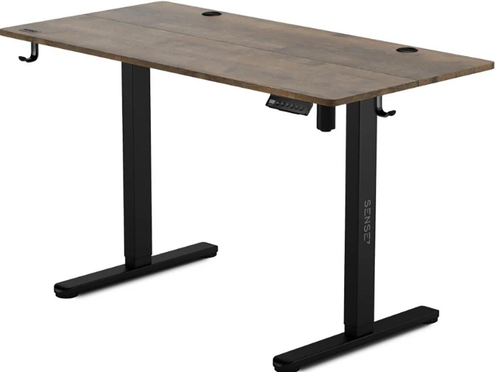 Masa gaming SENSE7 Nojo 120x60 Black Oak