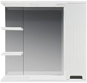 Dulap de baie Bayro Positano 800x750 Alb Mat Drept