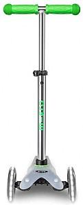 Trotineta Micro Mini Deluxe Flux LED Neon Green