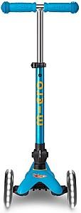 Trotineta Micro Mini Deluxe Foldable LED Ocean Blue
