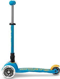 Trotineta Micro Mini Deluxe Foldable LED Ocean Blue