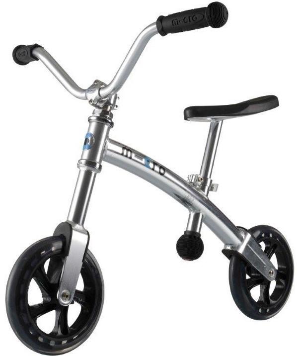 Bicicleta fara pedale Micro G-Bike Chopper Silver