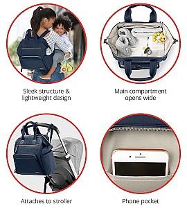 Genta pentru mamici Skip Hop Midnight Navy