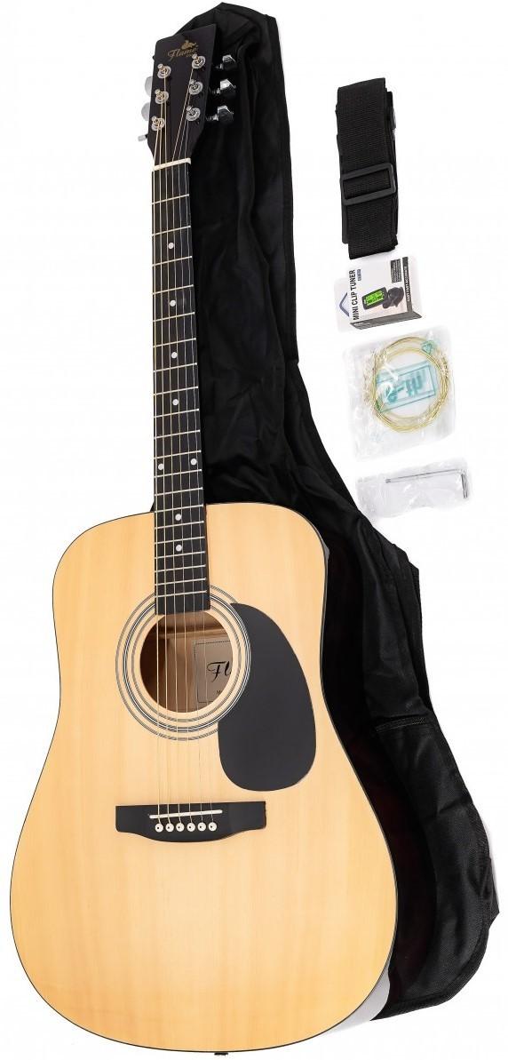 Chitara acustica Flame  El Nino Acoustic Natur Set