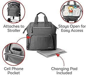 Genta pentru mamici Skip Hop Charcoal