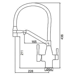 Robinet bucatarie Frap F4397
