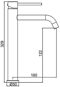 Baterie pentru lavoar Frap F10807-2