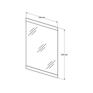 Oglindă Supraten Picardia Alb