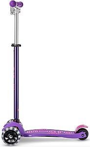 Trotineta Micro Maxi Deluxe Pro LED Purple Pink