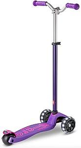 Trotineta Micro Maxi Deluxe Pro LED Purple Pink