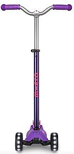 Trotineta Micro Maxi Deluxe Pro LED Purple Pink