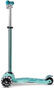 Trotineta Micro Maxi Deluxe Pro LED Vibrant Blue