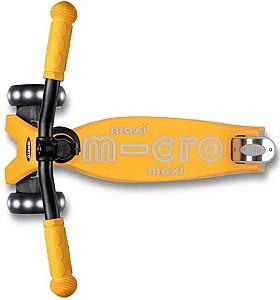 Trotineta Micro Maxi Deluxe Pro LED Sunburst Yellow