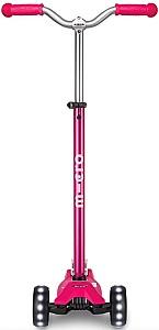 Trotineta Micro Maxi Deluxe Pro LED Pink