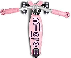 Trotineta Micro Maxi Deluxe Pro LED Rose