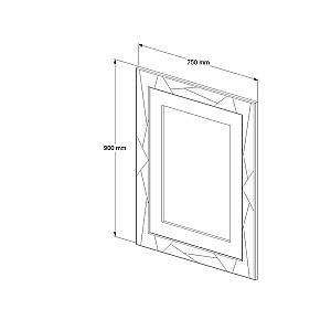 Oglindă Supraten Corsica 75 Alb