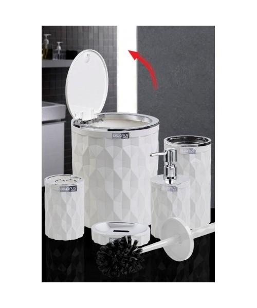 Accesoriu VLM Diamond 5buc. crom alb (322113)