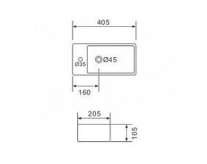 Lavoar baie Gappo GT 706 L