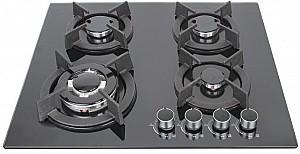 Plita pe gaz incorporabila Tornado HY-15B ECO BL GLASS