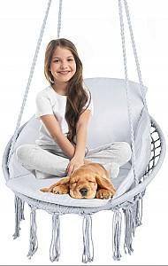 Leagan balansoar Carruzo HK1P Gri Deschis