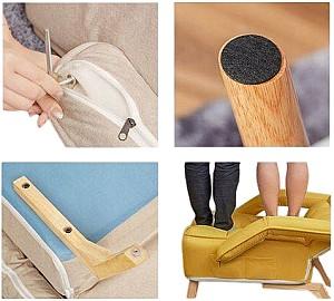 Fotoliu Ekspand S1408 Gri Închis