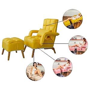 Fotoliu Ekspand S1408 Galben/Muștar