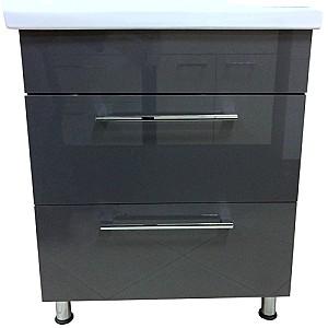 Dulap sub lavoar QUATTRO TAORMINA ANTHRACITE 70