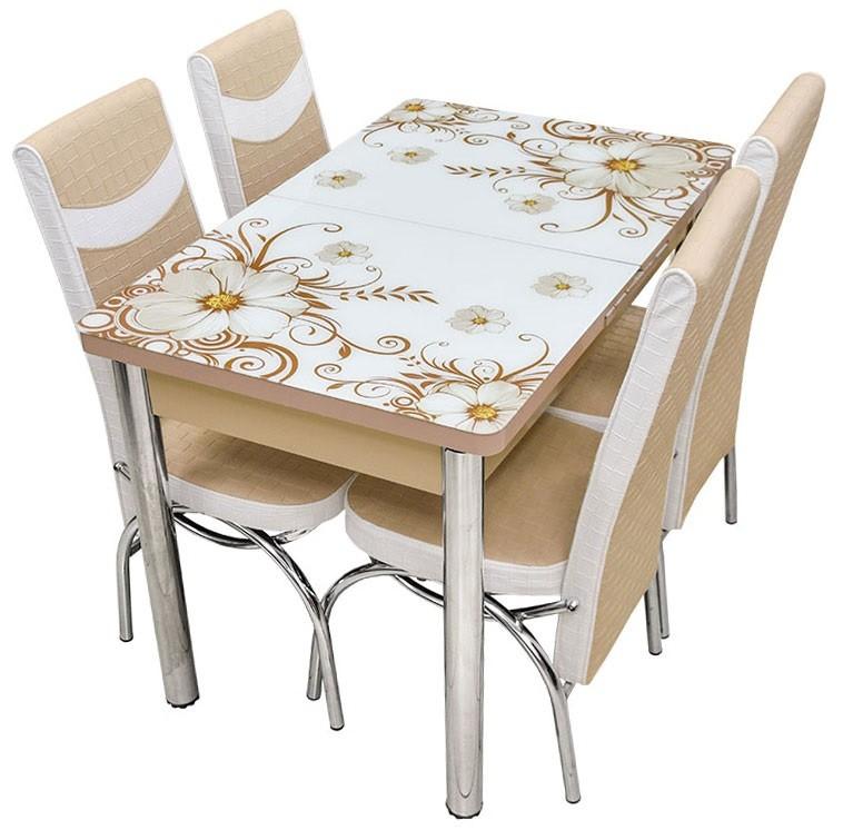 Set de masa si scaune Kelebek ES-22 (4 scaune)