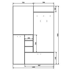 Antreu Yasen Vetlanda II Pin Antic / Alpin Alb