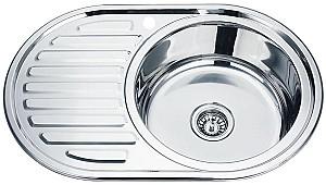 Chiuveta de bucatarie Fabiano 77x50  0,8  FB  EPL  R