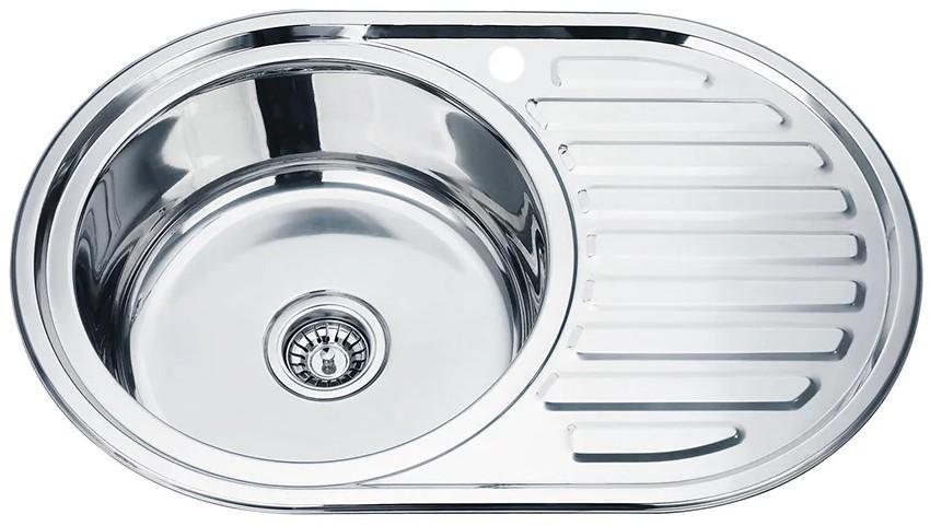 Chiuveta de bucatarie Fabiano 77x50  0,8  FB  EPL  L