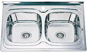 Chiuveta de bucatarie Becky 60  80/20  0.6  BK  EPL