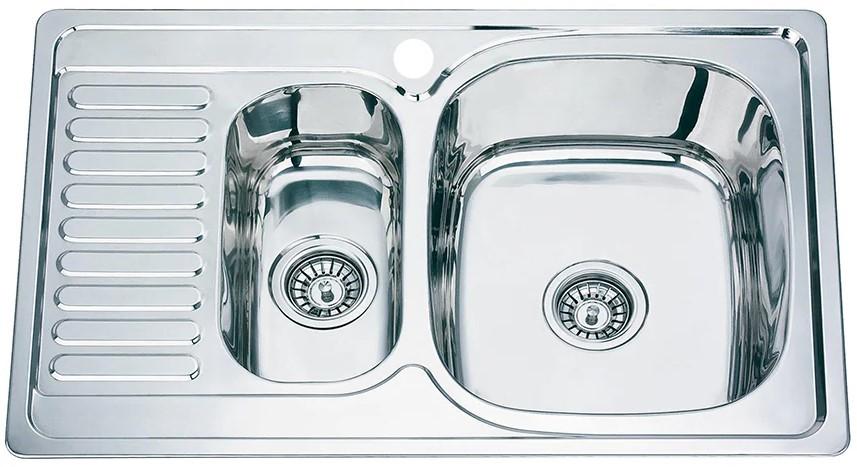 Chiuveta de bucatarie Fabiano 78x50/15  0,8  FB  EPL  R