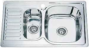 Chiuveta de bucatarie Fabiano 78x50/15  0,8  FB  EPL  R