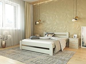 Pat Mebil Lev Lira 180x200 Alb, pentru 2 persoane