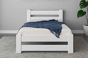 Pat Mebil Lev Lira 90x200 Alb, de 1 persoana