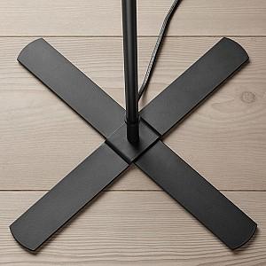 Lampadar IKEA Barlast 150cm Negru/Alb
