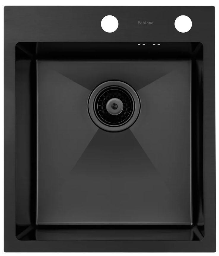 Chiuveta de bucatarie Fabiano Nano PVD 43x50 Black